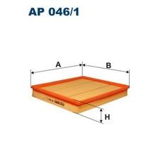 Vzduchový filtr FILTRON AP 046/1