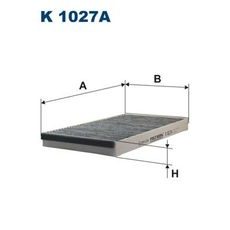 Filtr, vzduch v interiéru FILTRON K 1027A
