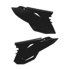 Boční panely POLISPORT 8478500007 restyling černý pro HONDA CR 125 R 2002-2007, HONDA CR 250 R 2002-2007