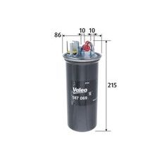 Palivový filtr VALEO 587069