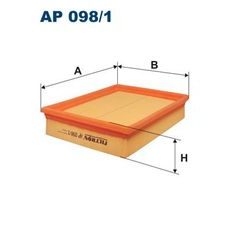 Vzduchový filtr FILTRON AP 098/1