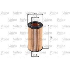 VALEO 586501 - Olejový filtr