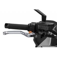 Páčka brzdy bez adaptéru PUIG 4.0 4120YT dlouhé titan/orange