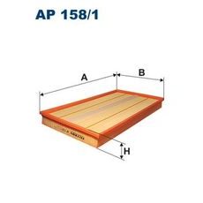 Vzduchový filtr FILTRON AP 158/1