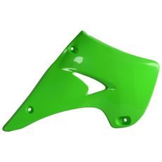 Spoilery chladiče POLISPORT 8429100007 (pár) zelená 05 pro KAWASAKI KX 125 2003-2008, KAWASAKI KX 250 2T 2003-2008