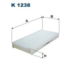 Filtr, vzduch v interiéru FILTRON K 1238