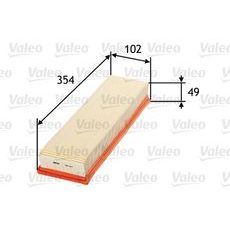 Vzduchový filtr VALEO 585114
