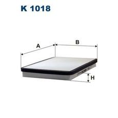 Filtr, vzduch v interiéru FILTRON K 1018