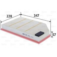 Vzduchový filtr VALEO 585276