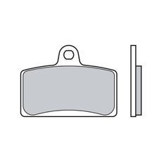 Brzdové destičky BREMBO 07GR72SA