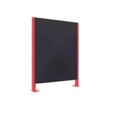 Movable partitions LV8 EQPM02.R L.1200mm červená