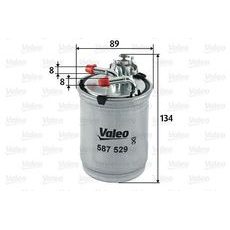 Palivový filtr VALEO 587529