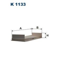 Filtr, vzduch v interiéru FILTRON K 1133
