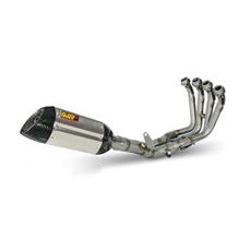 Výfuk kompletní 2x1 MIVV SUONO Y.028.L7 Nerez / Karbonové víčko