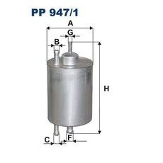 Palivový filtr FILTRON PP 947/1