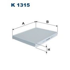 Filtr, vzduch v interiéru FILTRON K 1315