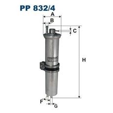 Palivový filtr FILTRON PP 832/4