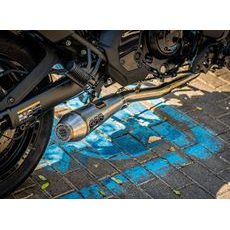 Výfuk kompletní GPR ULTRACONE E5.CO.K.172.2.CAT.ULTRA Broušená nerezová ocel