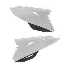 Boční panely POLISPORT 8478500006 restyling bílá pro HONDA CR 125 R 2002-2007, HONDA CR 250 R 2002-2007