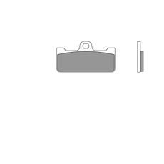 Brzdové destičky BREMBO 07BB10RC