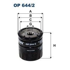Olejový filtr FILTRON OP 644/2