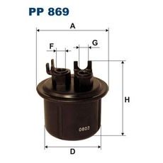 Palivový filtr FILTRON PP 869