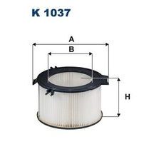Filtr, vzduch v interiéru FILTRON K 1037