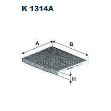 Filtr, vzduch v interiéru FILTRON K 1314A