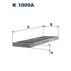 Filtr, vzduch v interiéru FILTRON K 1009A