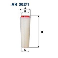 Vzduchový filtr FILTRON AK 362/1