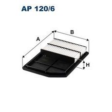 Vzduchový filtr FILTRON AP 120/6