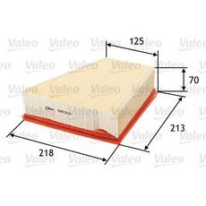 Vzduchový filtr VALEO 585004