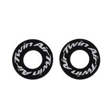Rukojeti TwinAir DONUTS 158991BK 2ks (4mm pěnová guma)