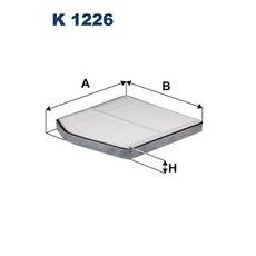 Filtr, vzduch v interiéru FILTRON K 1226