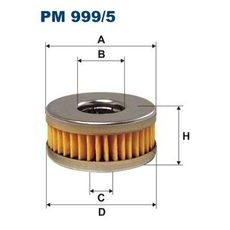 Palivový filtr FILTRON PM 999/5