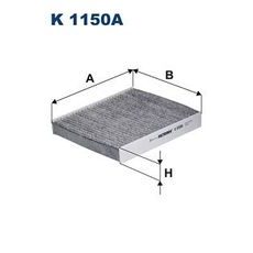 Filtr, vzduch v interiéru FILTRON K 1150A
