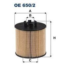 Olejový filtr FILTRON OE 650/2