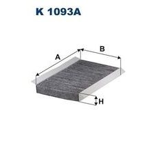 Filtr, vzduch v interiéru FILTRON K 1093A