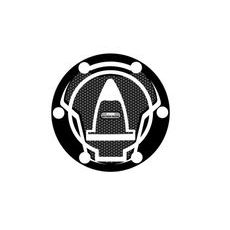 Ochranné nálepky na víčko nádrže PUIG NAKED 8172U šedá