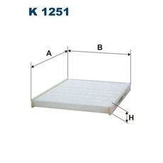 Filtr, vzduch v interiéru FILTRON K 1251
