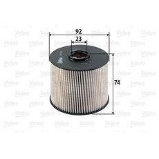 Palivový filtr VALEO 587927