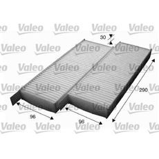 Filtr, vzduch v interiéru VALEO 715554