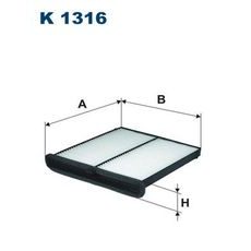 Filtr, vzduch v interiéru FILTRON K 1316
