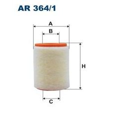 Vzduchový filtr FILTRON AR 364/1