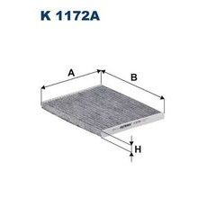 Filtr, vzduch v interiéru FILTRON K 1172A