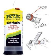 PETEC 85175 Vlákno na těsnění závitů 175m