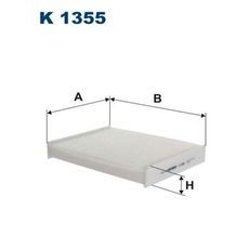 Filtr, vzduch v interiéru FILTRON K 1355