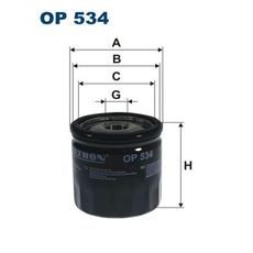 Olejový filtr FILTRON OP 534