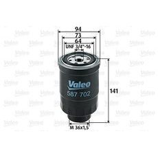 Palivový filtr VALEO 587702
