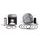 Píst sada VERTEX 24716C Válec 78, píst 77,97mm